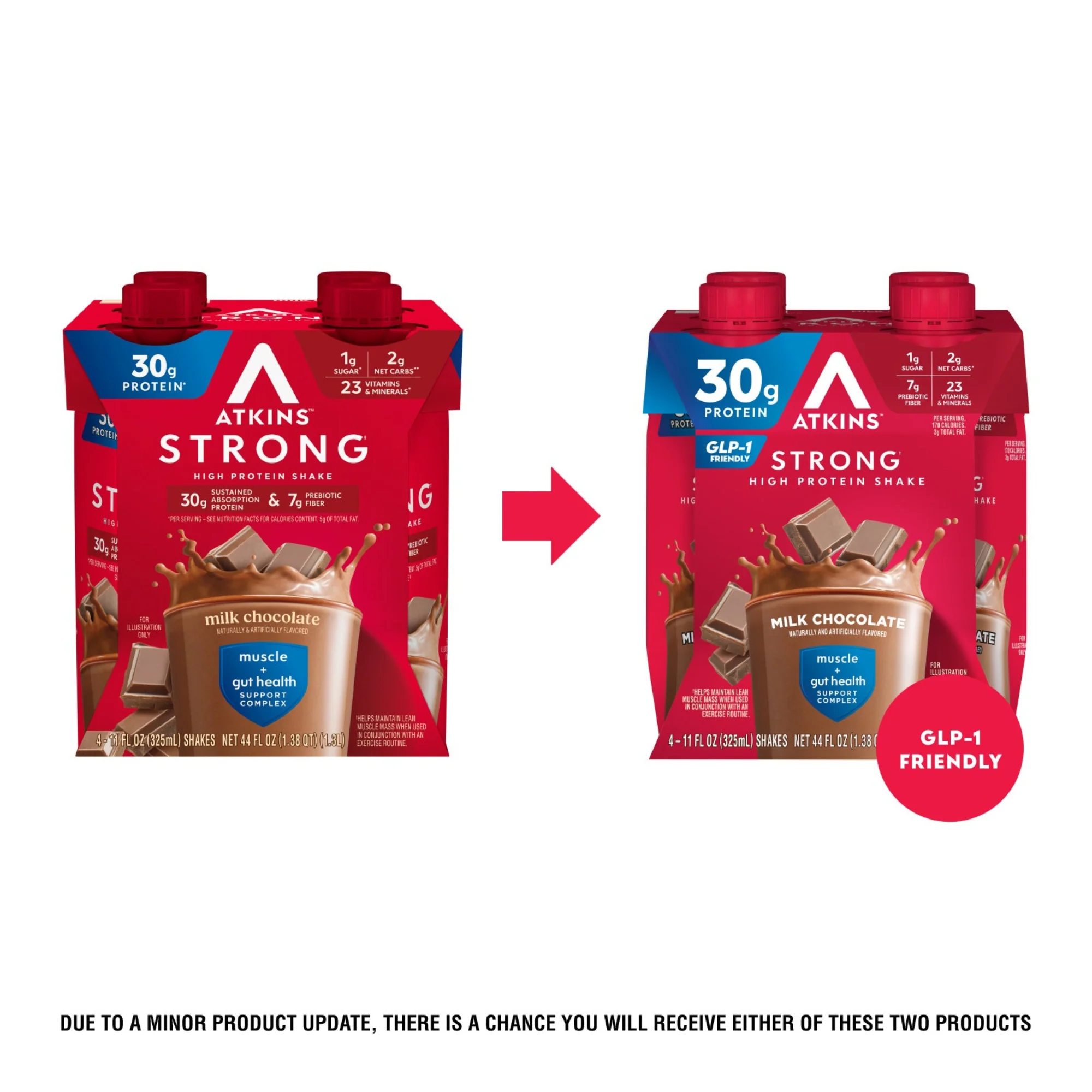 Atkins Strong Milk Chocolate 30g Protein Shake - Image 7
