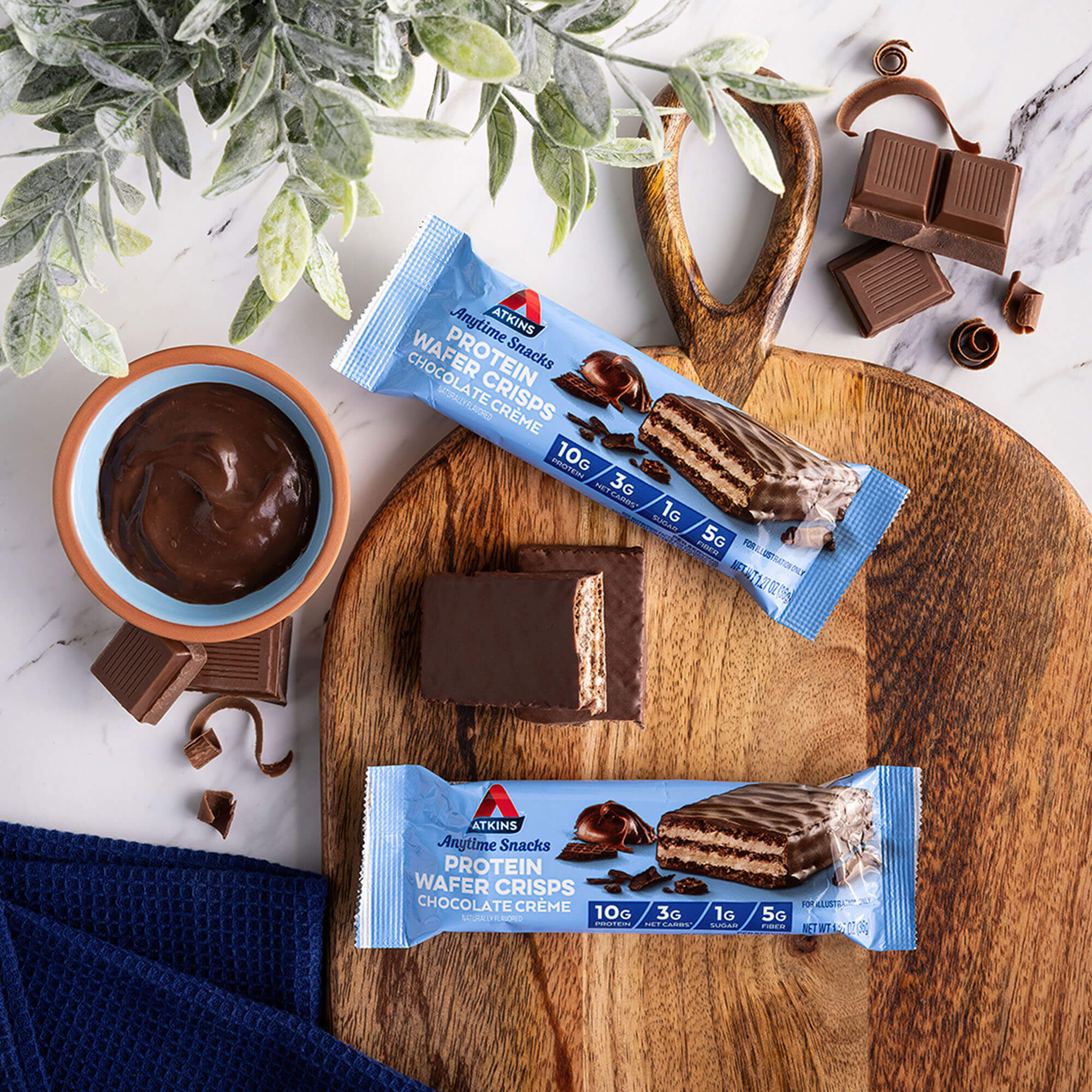 Chocolate Crème Protein Wafer Crisps - Image 5