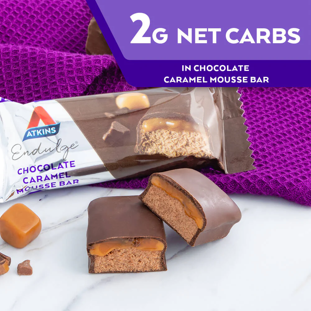 Endulge Chocolate Caramel Mousse Bar - Image 4